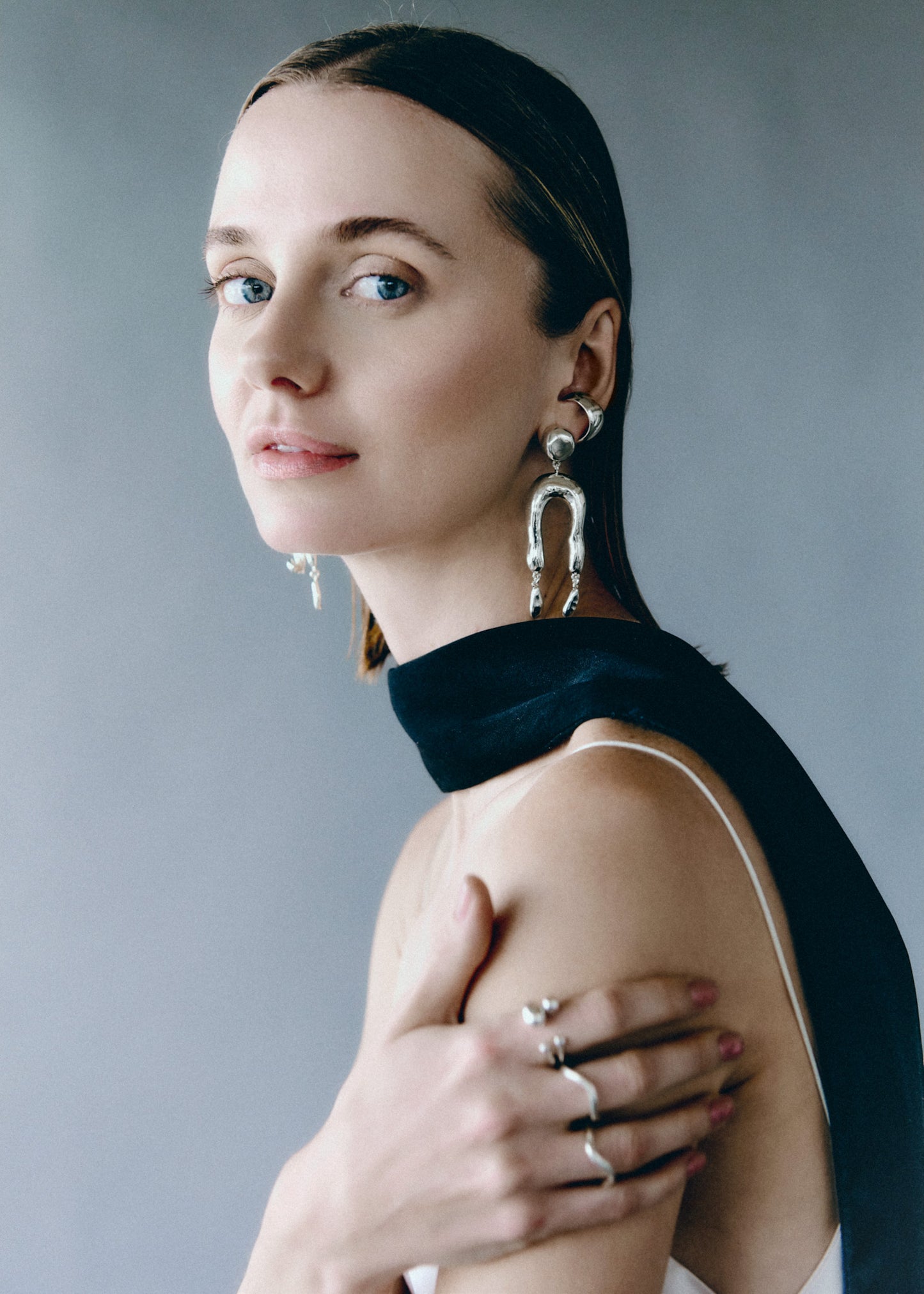 Ateliēr Silver Earrings