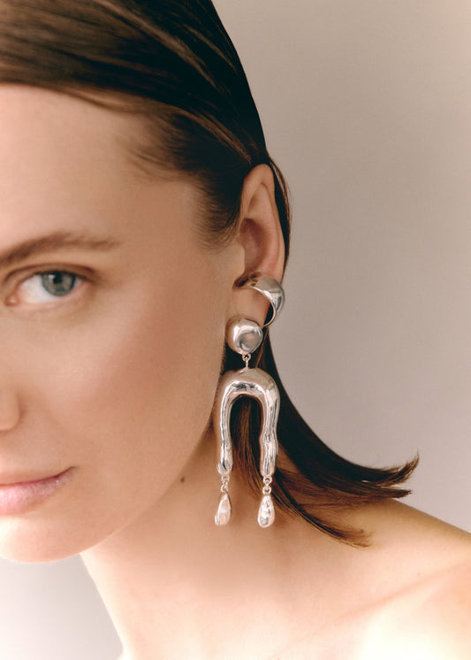 Ateliēr Silver Earrings