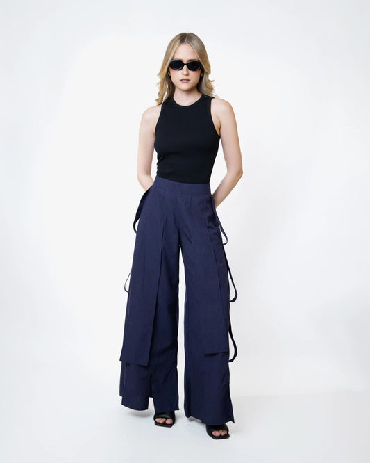 Navy Motion Pants