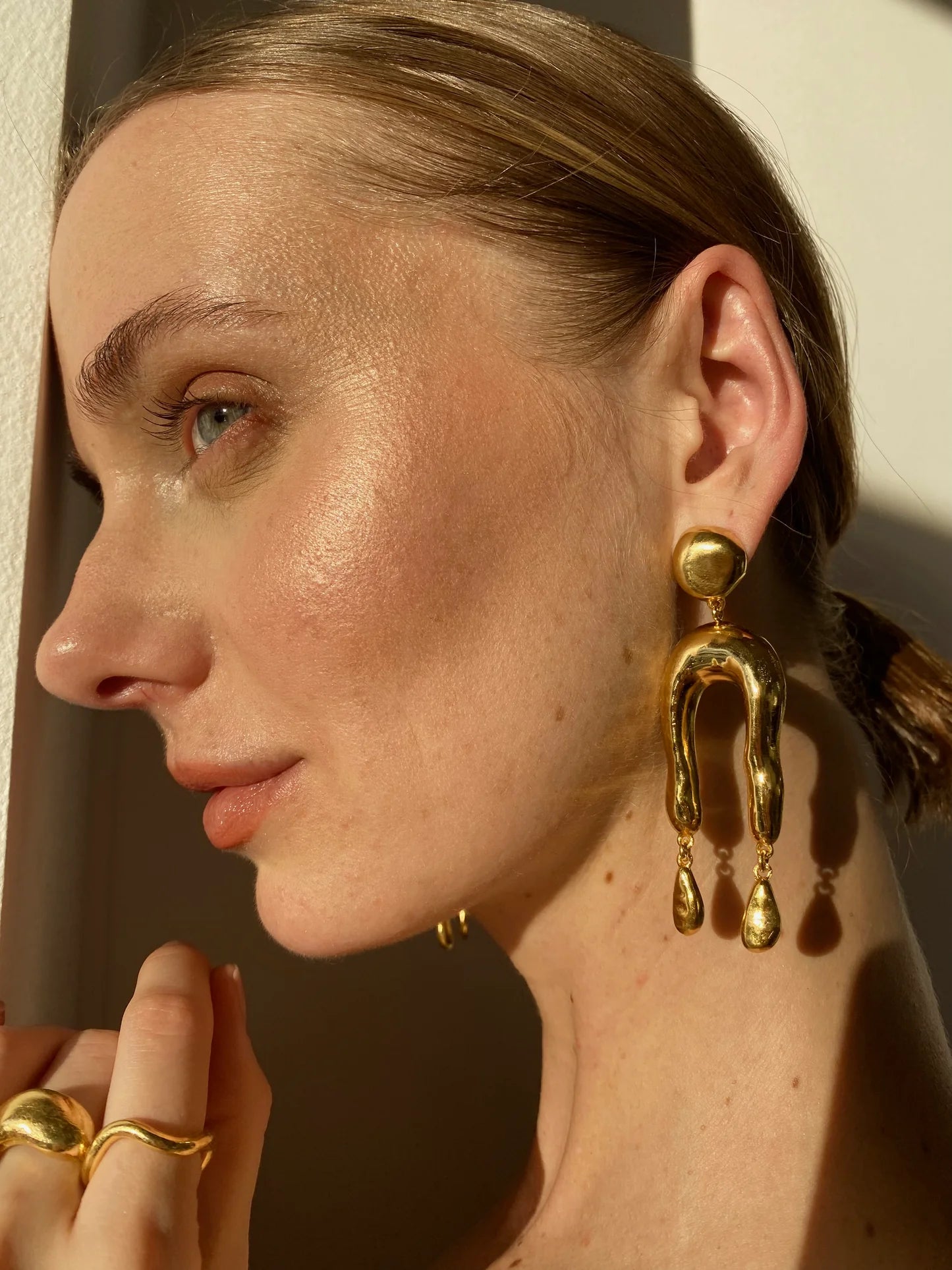 Ateliēr Gold Earrings