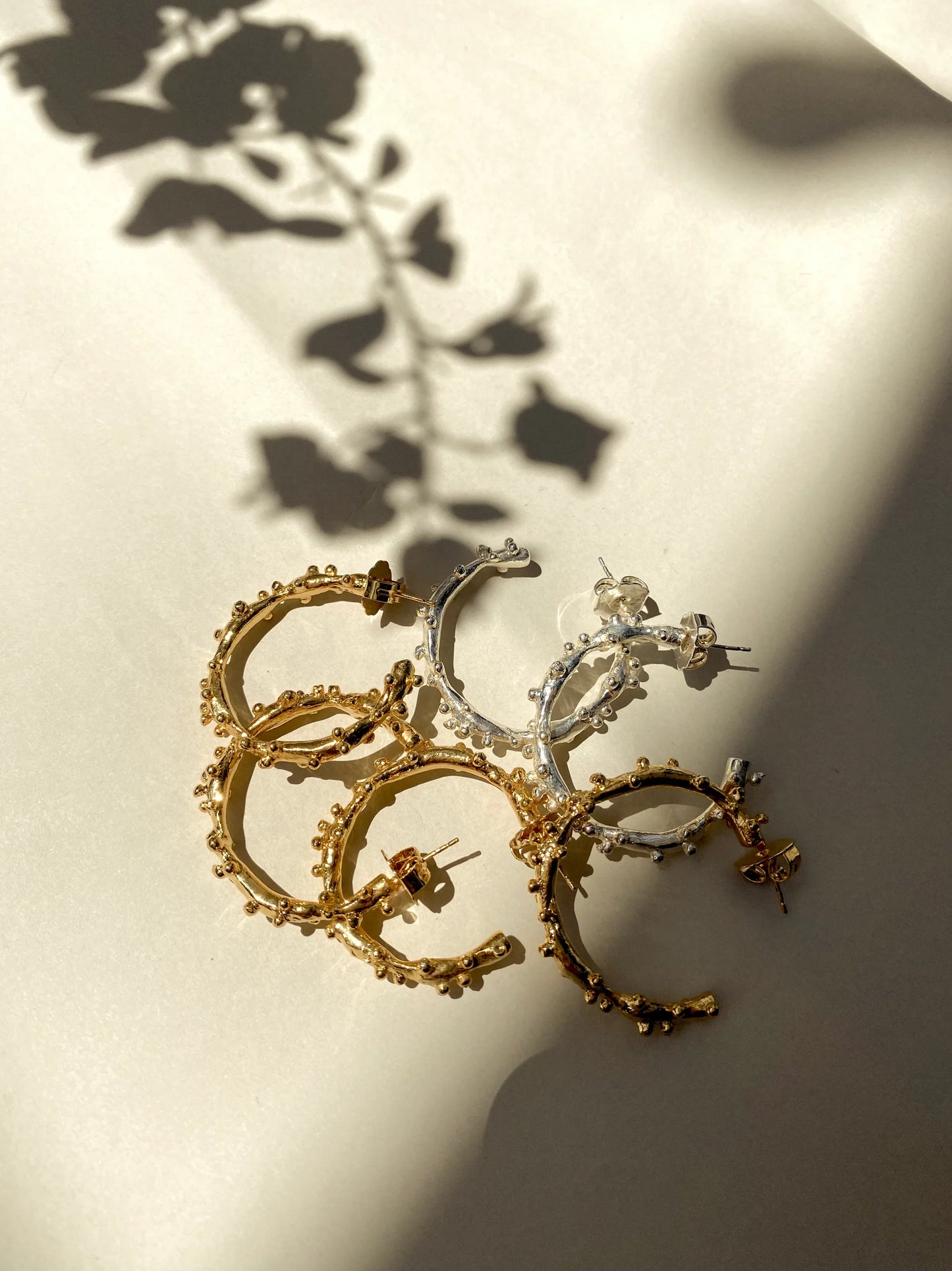 Universo Silver Earrings