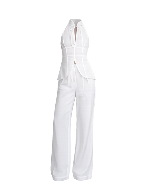 White set linen