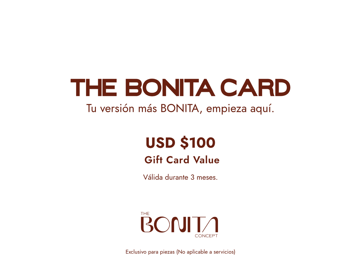 Bonita Gift Card